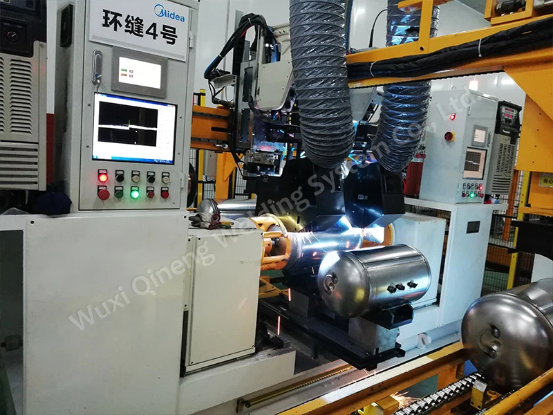 Enamel Water Heater Circumferential Welding Machine